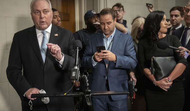 Steve Scalise Drops Out Of Speaker’s Race