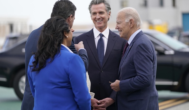 California Gov. Gavin Newsom and the Streets of San Francisco