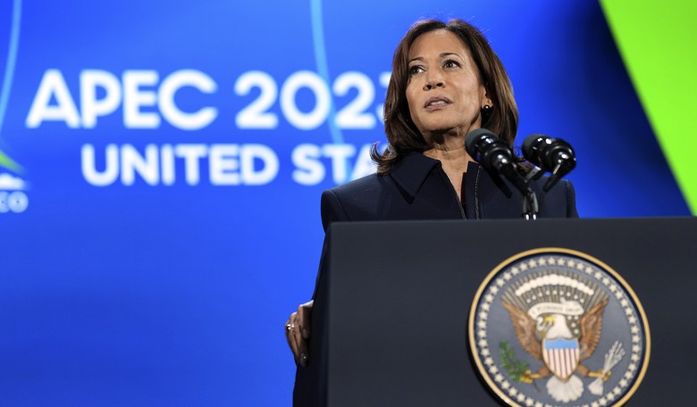 Kamala Harris Talks Climate As Houthis Attack US Navy Vessel