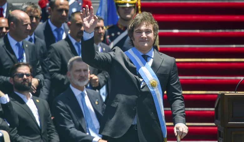 'This Is Leadership': Why Video of Argentina's President on a Plane Went Viral 