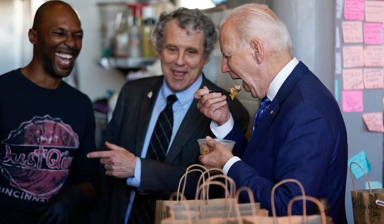 Sherrod Brown Donor Claims Biden's 'Garbage' Insult for Trump Supporters Is 'An Understatement'