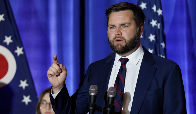 JD Vance Posts Video Proving Water is 'Severely Contaminated' From Ohio Train Derailment