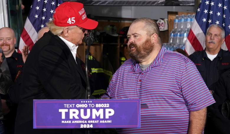 East Palestine Mayor Endorses Trump: 'Joe Was Too Busy to Visit'