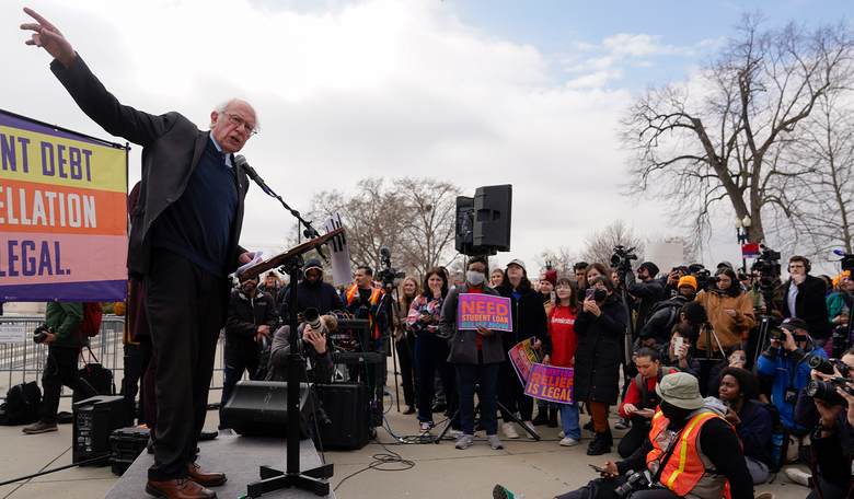Sanders Waxes Delusional at Rally, Claims His Supporters 'Make Trump and Musk Very Nervous'