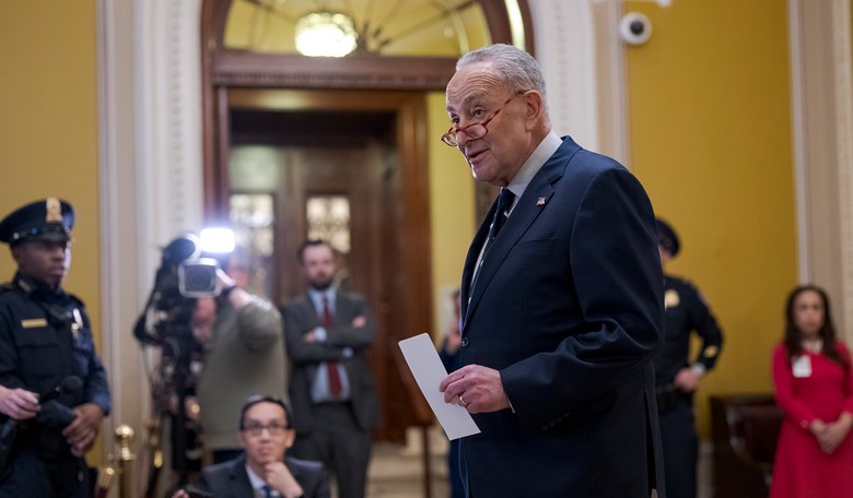 Chuck Schumer Should Sit Out Talking About 'Political Influence, Intimidation or Interference'