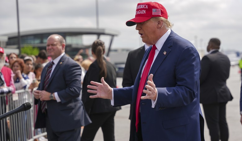 Here's What Trump Had to Say About Iran's Attack on Israel 