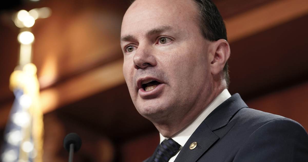 Sen. Mike Lee Blasts Senators Who 'Just Want to Go Home' After Failing to Fund Immigration Authorities
