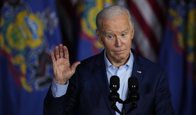 Why Everyone Thinks Biden Had an Accident in Front of the Press Corps