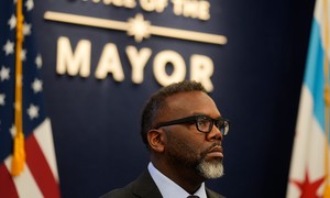 Brandon Johnson Continues His Unhinged War on President Trump