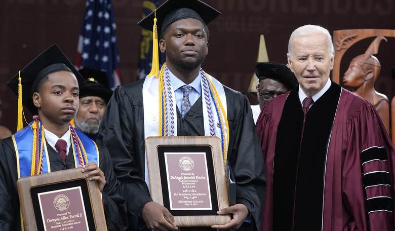 Biden Sure Told Some Shameless Lies About Voting Rights at Morehouse College Commencement