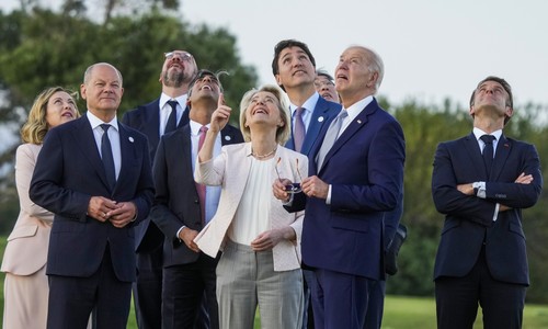 Biden Was Ready for Mount Rushmore, but Then Someone Passed the Hat
