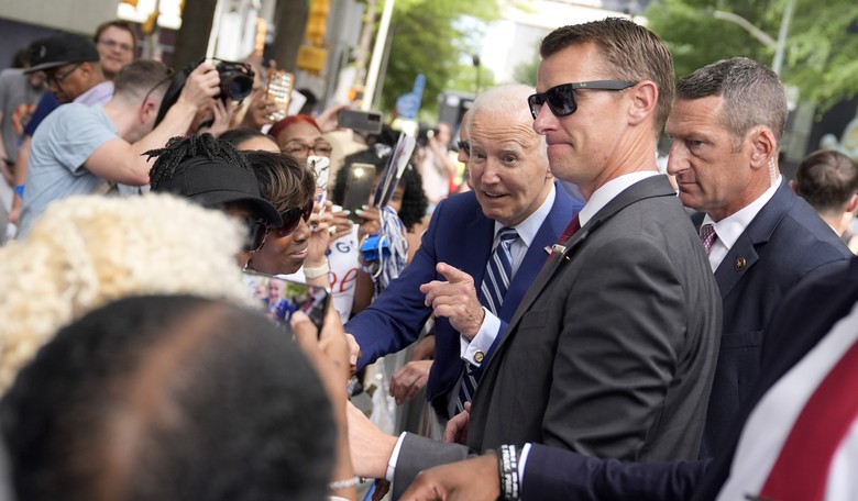 Pre-Debate Drama: Who's in Spin Room With Biden, and Check Out This Biden 'Supporter' 