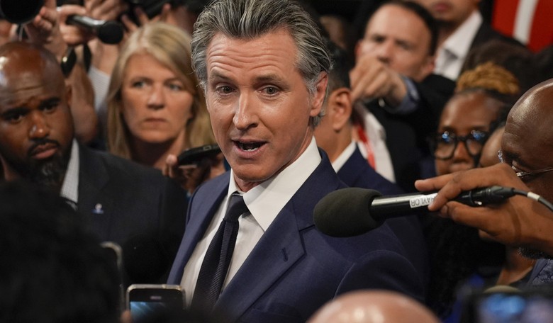 Newsom Slams Trump 'Disinformation' About Wildfires