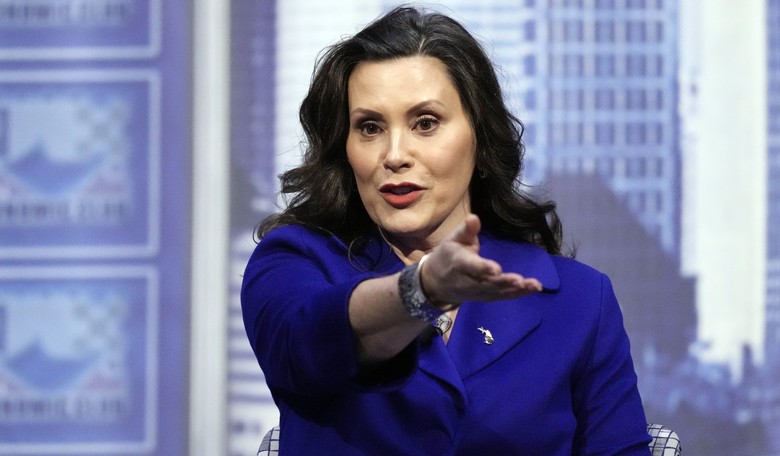 Whitmer Explains What Was Going Through Her Mind When She Hid Her Face in Oval Office