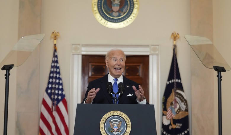 Biden Shuffled Out to Attack the Supreme Court and Everyone Couldn't Ignore His New Appearance