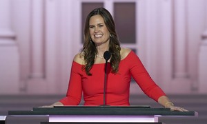 Sarah Huckabee Sanders Delivered the Right Message...at the Wrong Time, With Terrible Optics