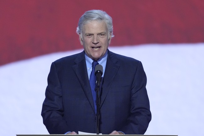 Franklin Graham Shifts the Tone on Night Four of the RNC Through ...