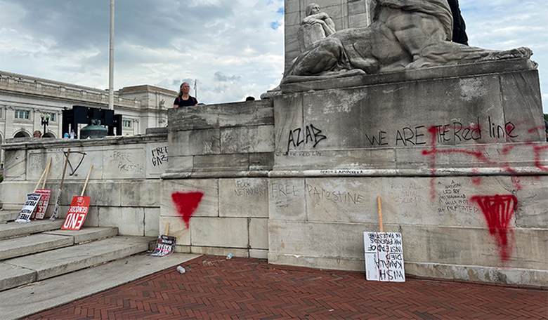 Anti-Israel Student Speaks Out After Being Arrested, Blames 'Anti-Palestinian Racism' 