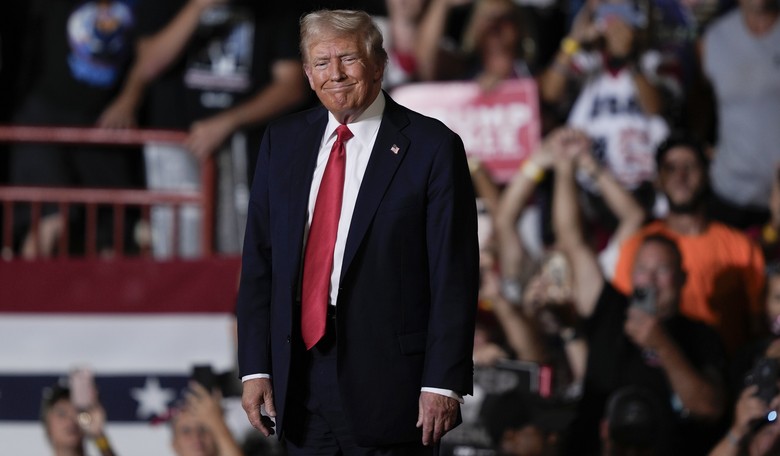 Trump Blasts Dems for Taking the Presidency Away From Biden