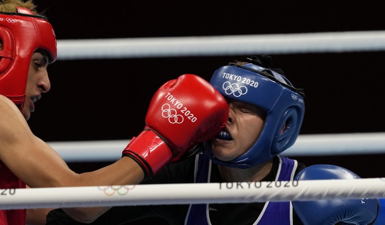 Shocking Video Shows Athlete Believed to Be 'Trans' Beating Up Female Opponent at the Olympics