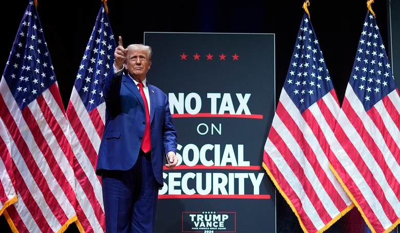 Trump Addresses Energized Rally Crowd on the Economy in Liberal Asheville, NC