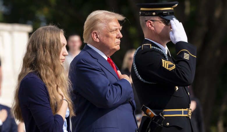 Trump Campaign Responds After NPR Issued Hit Piece on President's Arlington Cemetery Visit