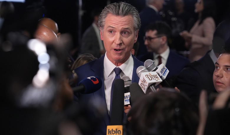 Newsom, Other Democrats Solicit Funds for ActBlue