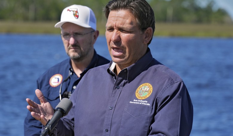 DeSantis Schools Reporter Who Suggests Hurricanes, Tornadoes Linked to Climate Change