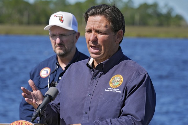 More, Please: Ron DeSantis Gives Inject-Into-My-Veins Response to Concerns About FEMA in Florida