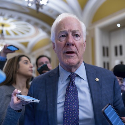 Trump Shares His Thoughts on Cornyn's Blanche Confirmation Pushback