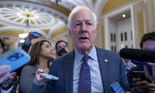 Trump Shares His Thoughts on Cornyn's Blanche Confirmation Pushback