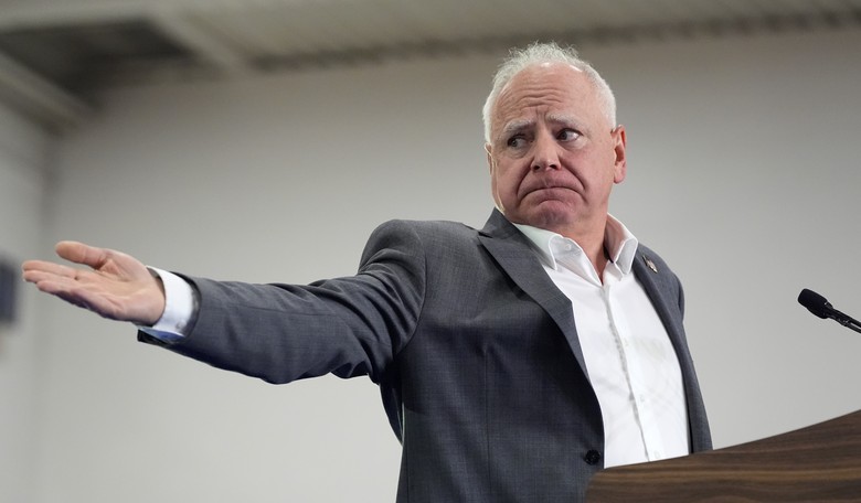 It's Been an Ugly Week for Failed Democratic VP Nominees Named Tim