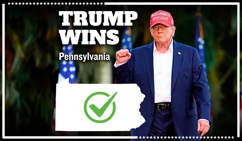 It's Over: Trump Takes Pennsylvania 