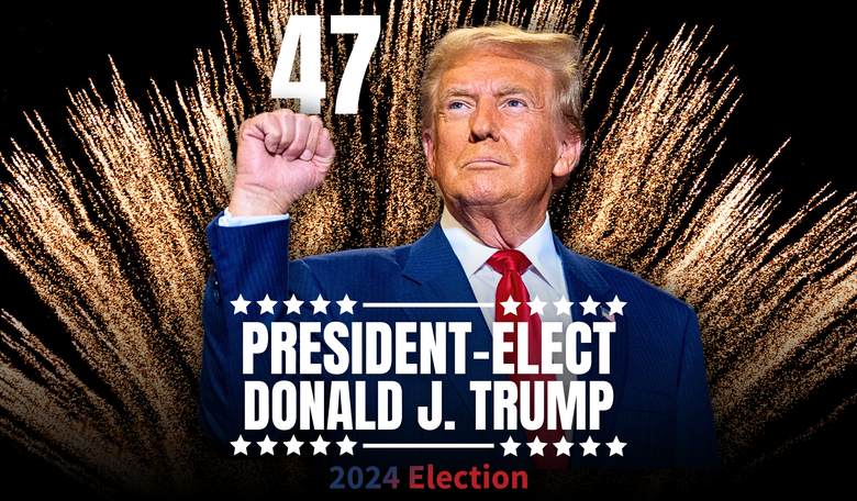 BREAKING: Trump Elected 47th President of the United States