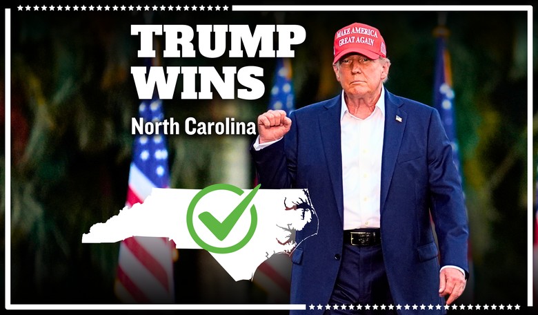 Big Win: Trump Takes North Carolina 