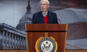 GOP Senator Runs Away When Asked This Question About Mitch McConnell's Health