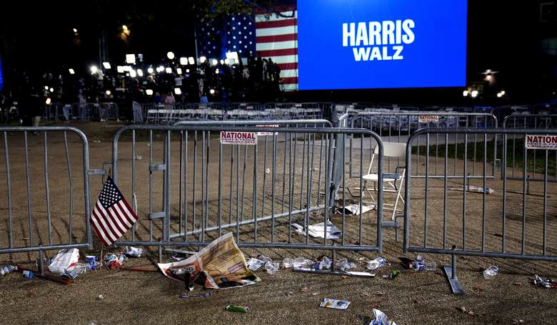 Photos: See the Reactions From Harris Supporters As Her Political Fate Became Clear