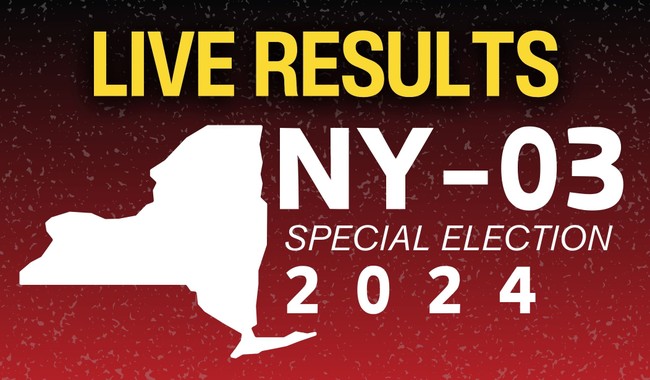 LIVE: Special Election Results in NY-03 (Replacing George Santos ...