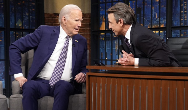 LOL! Joe Biden’s Interview With Seth Meyers Was a Ratings Dud