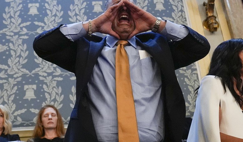 A Voice Of Anguish Amidst Biden’s SOTU Chaos