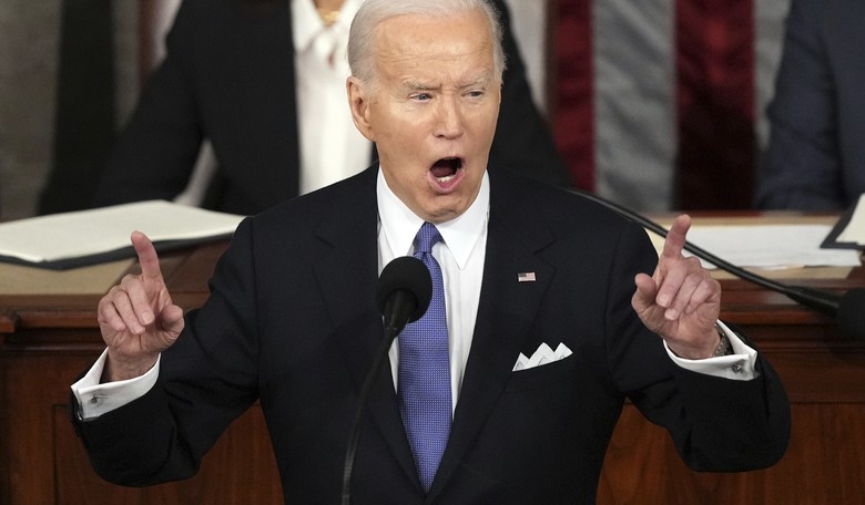 Here We Go With the Trump Attacks During Biden's SOTU Address