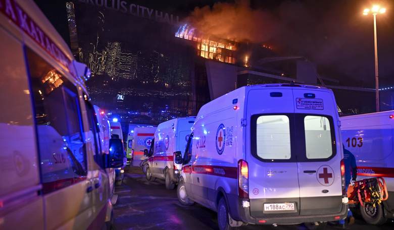 Despite ISIS Claim of Responsibility, Russia Blames Ukraine for Concert Hall Attack