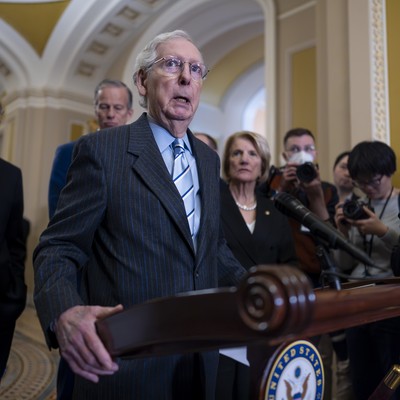 Mitch McConnell Returns to the Senate Floor, Commits to Being Available for the 'Tough' Votes