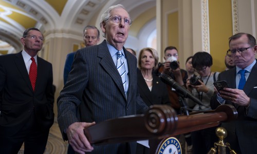 Mitch McConnell Returns to the Senate Floor, Commits to Being Available for the 'Tough' Votes