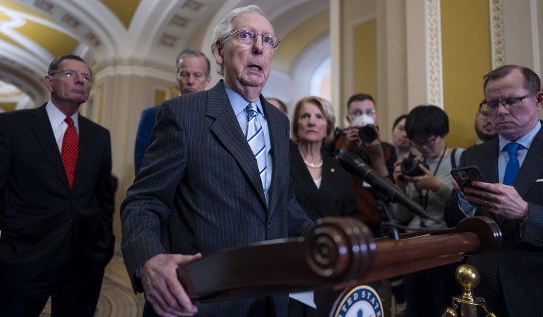 Politically Speaking, Mitch McConnell Is a Dead Man Walking Right Now