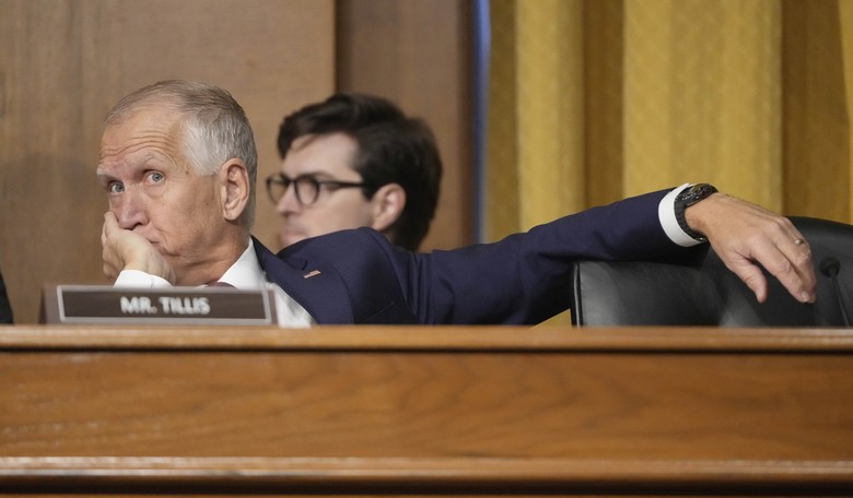 Trump Body Slammed Thom Tillis Yesterday