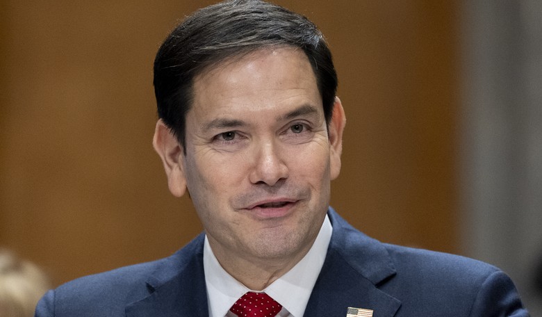 Protesters Interrupted Marco Rubio's Confirmation Hearing. Watch Him Take It in Stride.