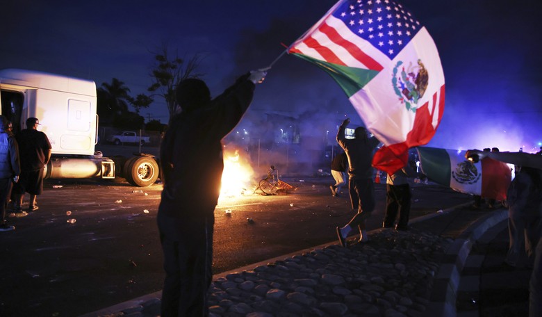 Here's the Image That Captures the Anti-ICE Insanity Engulfing LA