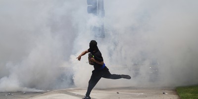 LA Man Finds Out That Throwing Concrete Blocks at ICE Vehicles Earns You a Temporary New Residence