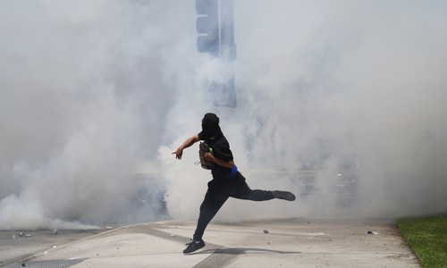 LA Man Finds Out That Throwing Concrete Blocks at ICE Vehicles Earns You a Temporary New Residence